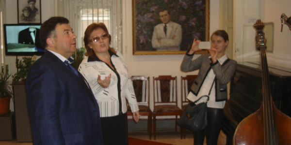 Михаил Брызгалов посетил Музей С.Сайдашева